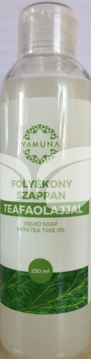 Yamuna folyékony szappan teafaolajjal 250 ml • Egészségbolt