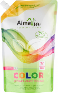 Almawin color folyékony mosószer koncentrátum színes ruhákhoz hársfavirág kivonattal - 20 mosásra 1500 ml
