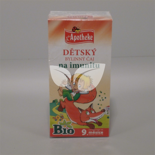 Apotheke bio gyermek immucare herbal tea 20x1,5g 30 g • Egészségbolt