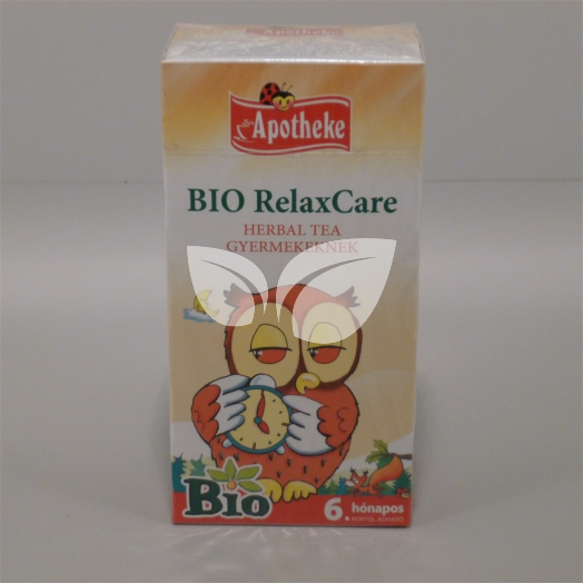 Apotheke bio gyermek relaxcare herbal tea 20x1,5g 30 g • Egészségbolt