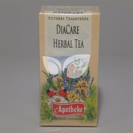 Apotheke diacare herbal tea 20x1,5g 30 g • Egészségbolt