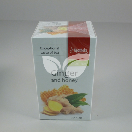 Apotheke gyömbér és méz tea 20x2g 40 g • Egészségbolt