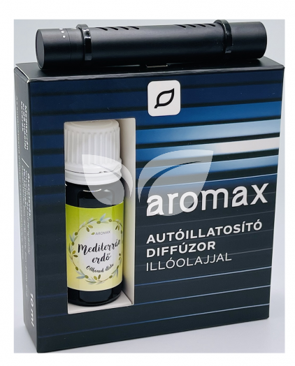 Aromax autóillatosító diffúzor illóolajjal 1 db • Egészségbolt
