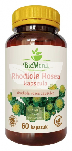 Bio menü bio rhodiola rosea 500 mg kapszula 60 db • Egészségbolt
