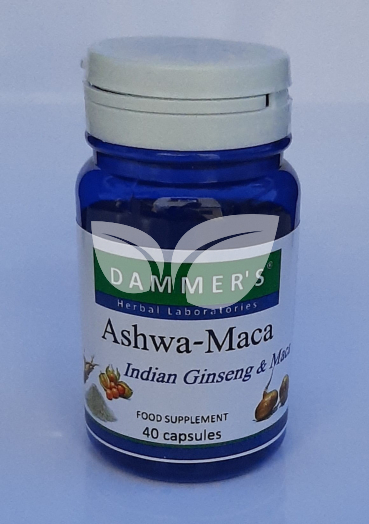 Dammers ashwa maca indiai ginzeng kapszula 40 db • Egészségbolt