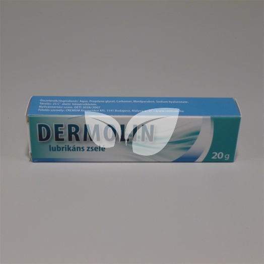 Dermolin lubrikáns zselé 20 g • Egészségbolt