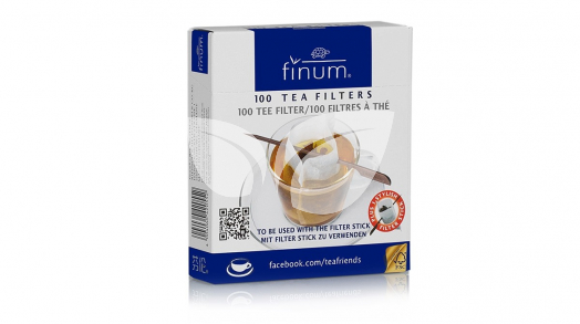 Finum papír teafilter pálcikával 100 db • Egészségbolt