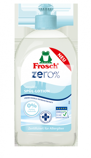 Frosch zero % mosogatószer ureával 500 ml • Egészségbolt