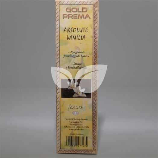 Füstölő gold prema vanília 10 db • Egészségbolt