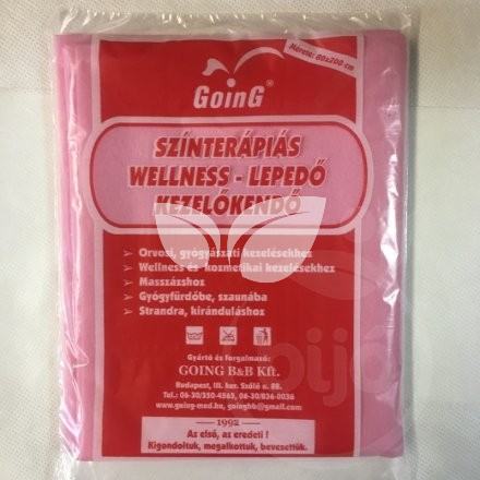 Going színterápiás wellness lepedő rózsaszín 1 db • Egészségbolt