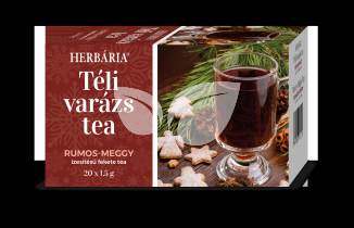 Herbária téli varázs rumos meggy ízű tea 20x1,5g 30 g