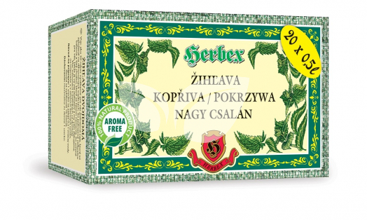 Herbex nagy csalán tea 20x3g 60 g • Egészségbolt