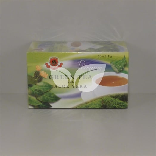 Herbex prémium tea zöldtea aloe verával 20x1,5g 30 g • Egészségbolt