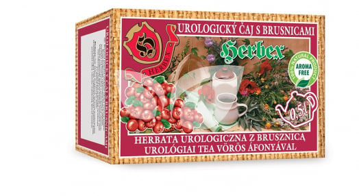 Herbex urológiai tea vörösáfonyával 60 g • Egészségbolt