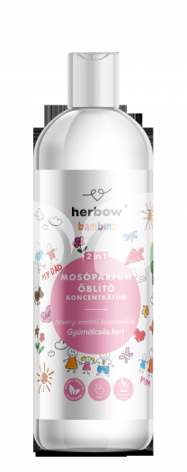 Herbow bambino 2in1 mosóparfüm öblítő koncentrátum gyümölcsös kert 1000 ml • Egészségbolt