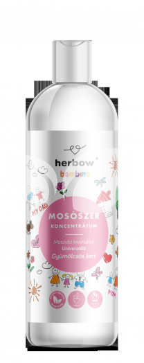 Herbow bambino folyékony mosószer koncentrátum univerzális gyümölcsös kert 1000 ml • Egészségbolt