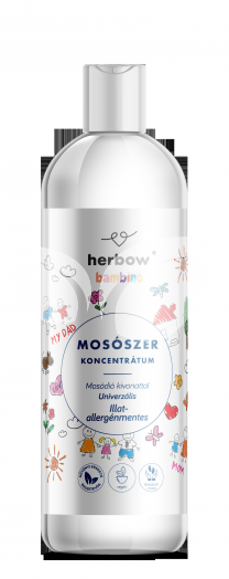 Herbow bambino folyékony mosószer koncentrátum univerzális illat és allergénmentes 1000 ml • Egészségbolt