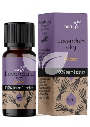 Herbys levendula grosso illóolaj 10 ml • Egészségbolt