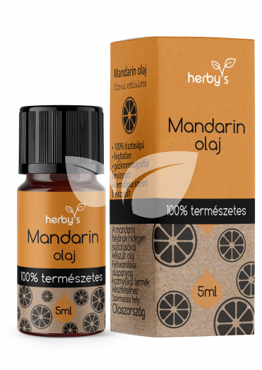 Herbys mandarin vörös illóolaj 5 ml • Egészségbolt