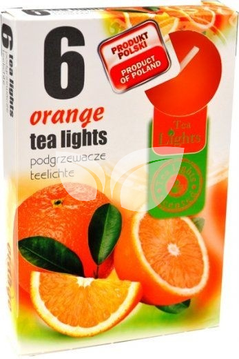 Illatos teamécses narancs 6 db-os 1 db • Egészségbolt