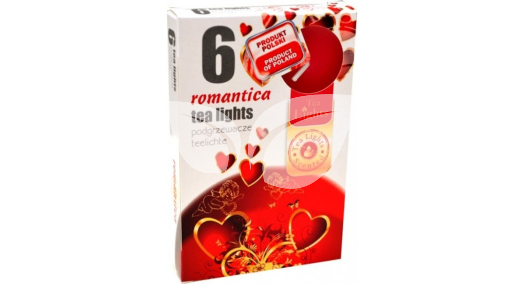 Illatos teamécses romantika 6 db • Egészségbolt