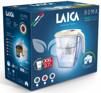 Laica róma vízszűrő kancsó kék tárcsával 1 db