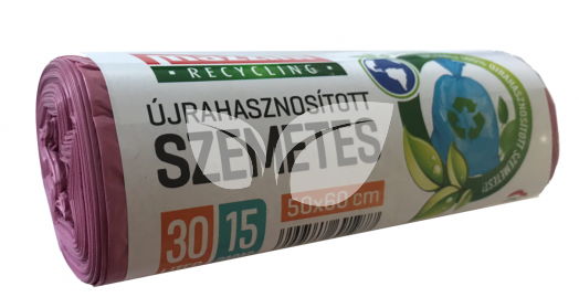 Mazzini újrahasznosított szemeteszsák 30L 15 db • Egészségbolt