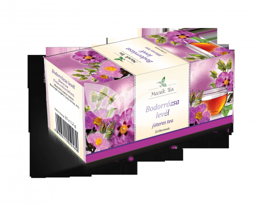 Mecsek bodorrózsa levél tea 25x1,2g 30 g • Egészségbolt