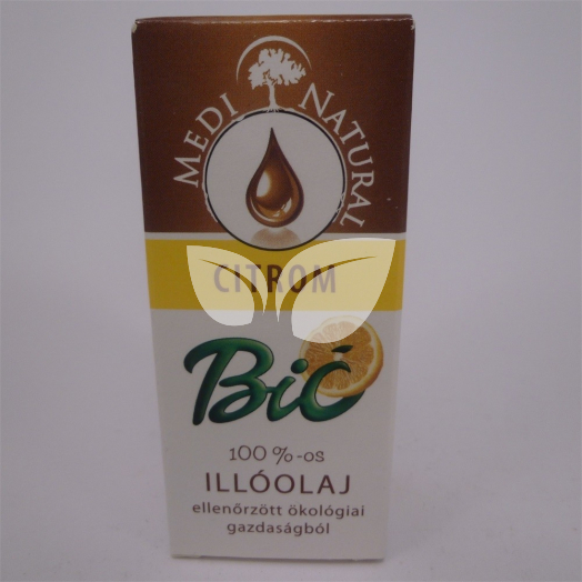 Medinatural bio citrom illóolaj 100% 5 ml • Egészségbolt