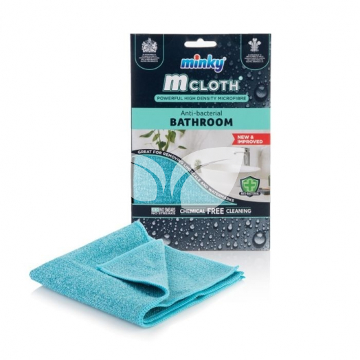 Minky m cloth antibakteriális mikroszálas törlőkendő fürdőszoba 1 db • Egészségbolt