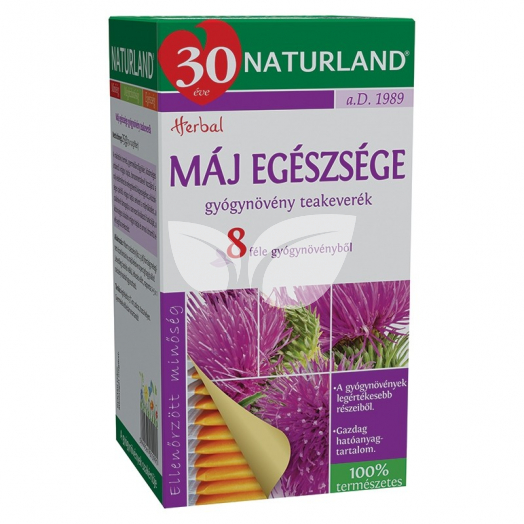 Naturland máj egészsége gyógynövény teakeverék 25 g • Egészségbolt