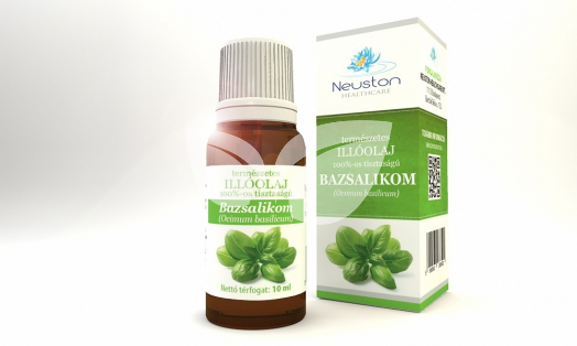 Neuston természetes illóolaj bazsalikom 10 ml • Egészségbolt