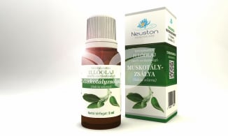 Neuston természetes illóolaj muskotályzsálya 5 ml