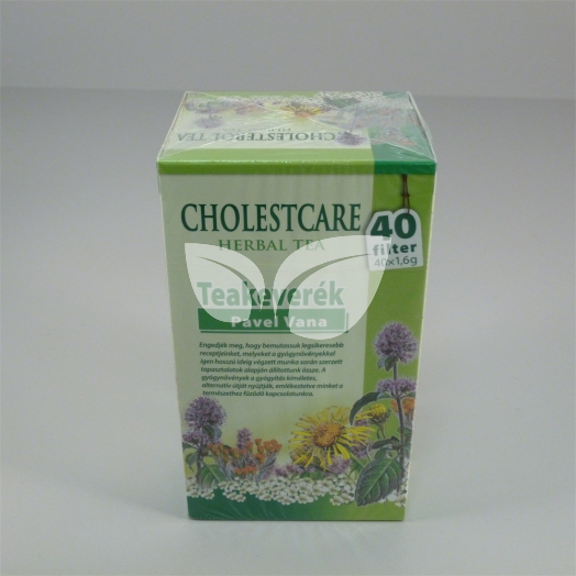 Pavel Vana cholestcare herbal tea 40x1,6g 64 g • Egészségbolt