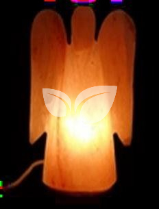 Sókristály lámpa angyal 1 db