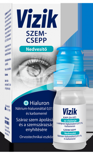 Vizik szemcsepp nedvesítő 10 ml