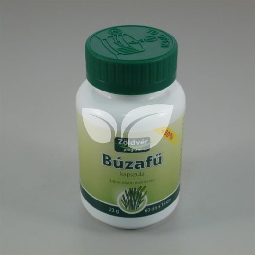 Zöldvér búzafü kapszula 60+18db 78 db • Egészségbolt
