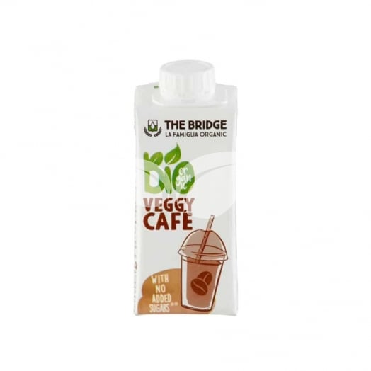 The Bridge bio veggy café mandulás és kávés rizsital 220 ml • Egészségbolt