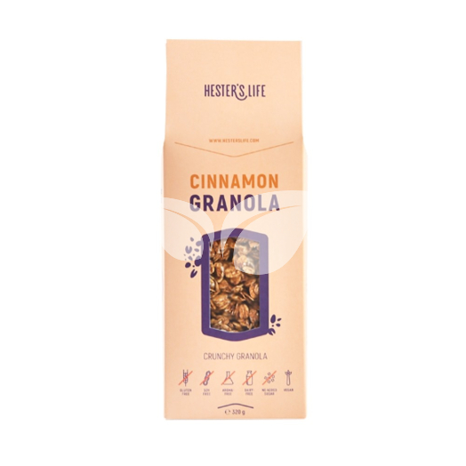 Hester's life cinnamon granola 320 g • Egészségbolt