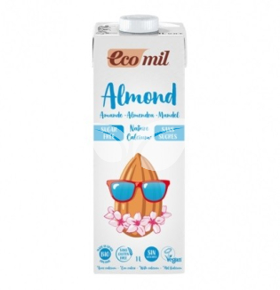 Ecomil bio mandulaital calciummal édesítőszer nélkül 1000 ml