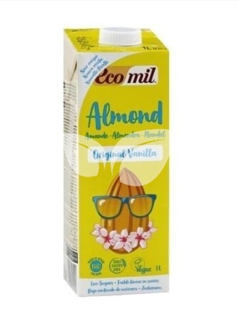 Ecomil bio vaníliás mandula ital 1000 ml • Egészségbolt