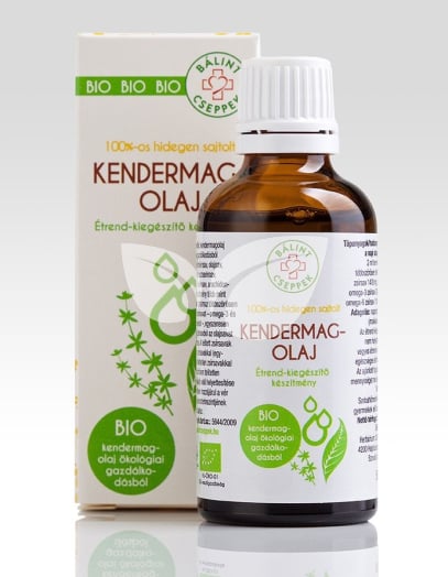 Bálint Bio Kendermagolaj 50 ml • Egészségbolt