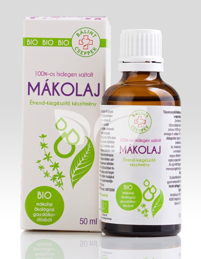Bálint Bio Mákolaj 50 ml • Egészségbolt