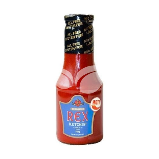 Rex sugarfree hot csípős ketchup 330 g • Egészségbolt