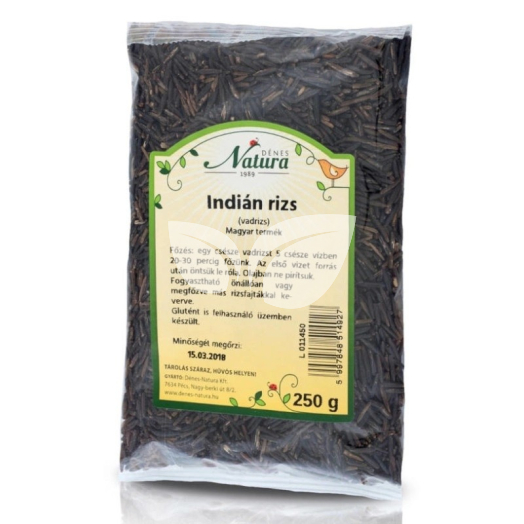 Natura Indián rizs Vadrizs 250 g • Egészségbolt