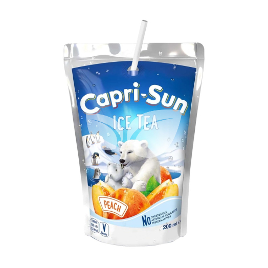 Capri Sun Ice Tea őszibarack 200 ml • Egészségbolt