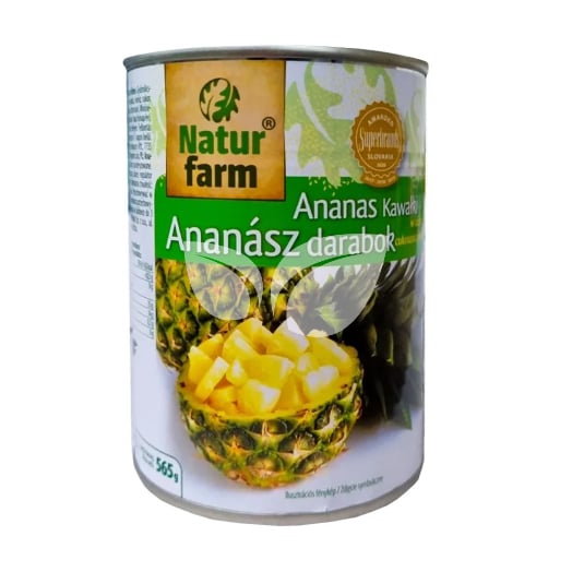 Natur Farm Ananász konzerv 565 g • Egészségbolt