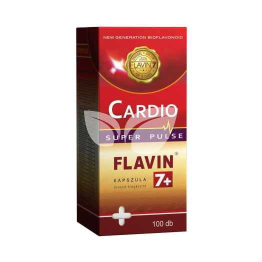 Cardio super flavin 7+ kapszula 100 db • Egészségbolt