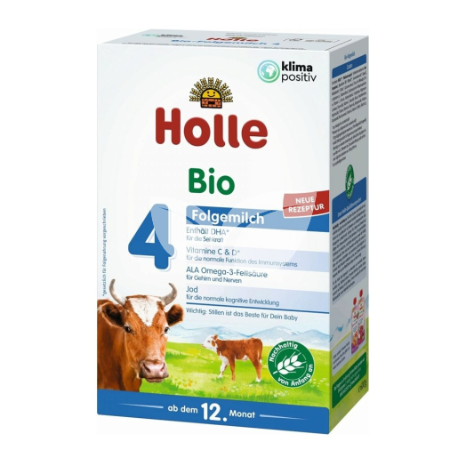 Holle bio 4 tejalapú gyermektej 600 g • Egészségbolt