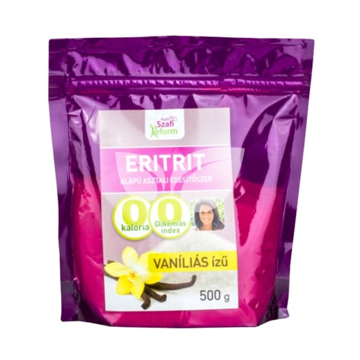 Szafi Fitt Eritritol Vaníliás édesítőszer • Egészségbolt
